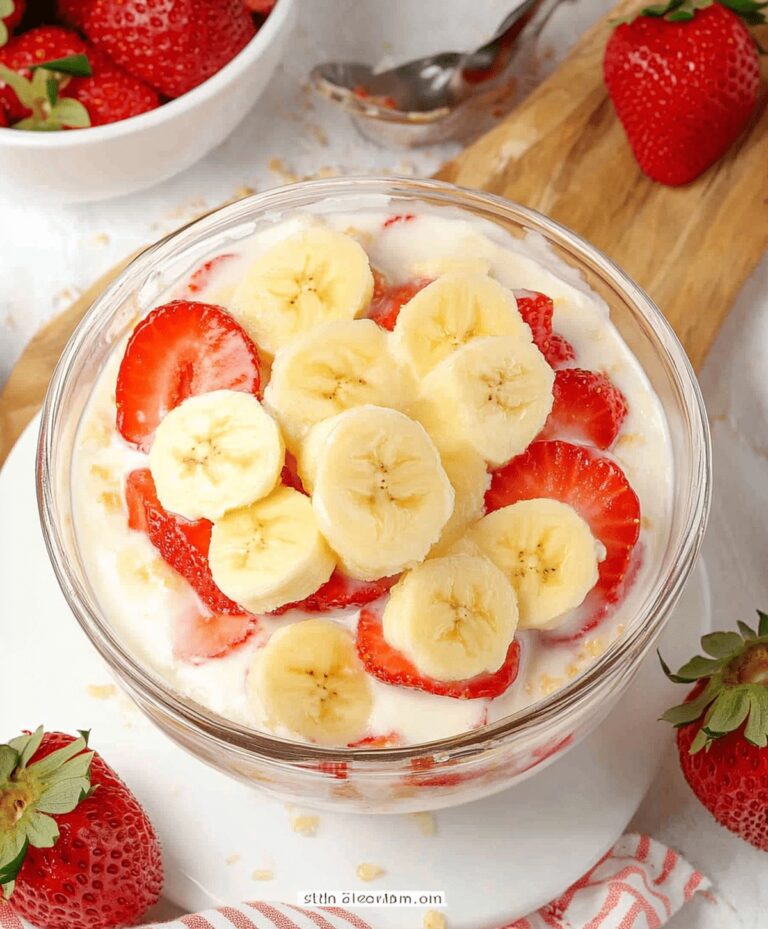 Strawberry Cheesecake Banana Pudding Recipe
