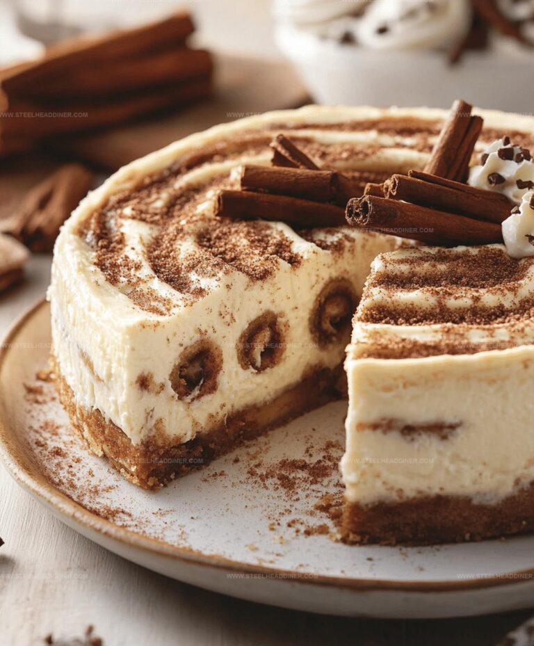Delightful Cinnamon Roll Honeybun Cheesecake Recipe