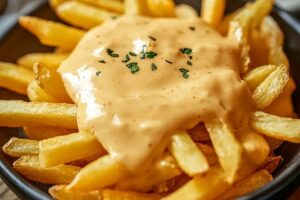 Cheese Sauce For Fries Recipe