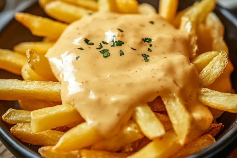 Cheese Sauce For Fries Recipe