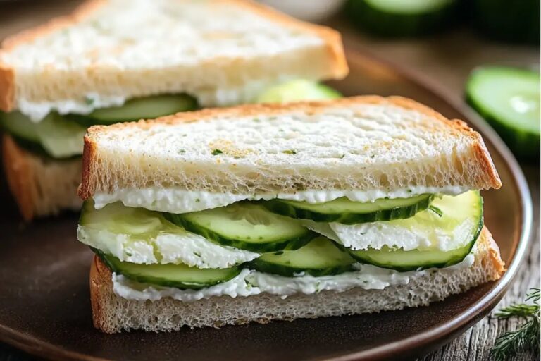Cucumber Sandwiches Recipe