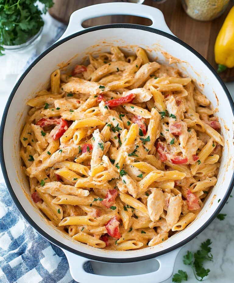 Spicy Crock Pot Cajun Chicken Pasta Recipe