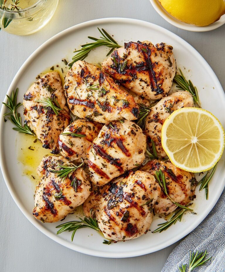 Rosemary Lemon Grilled Chicken Recipe