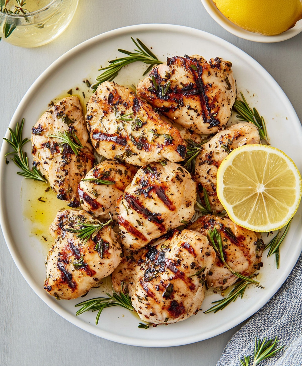 Rosemary Lemon Grilled Chicken Recipe