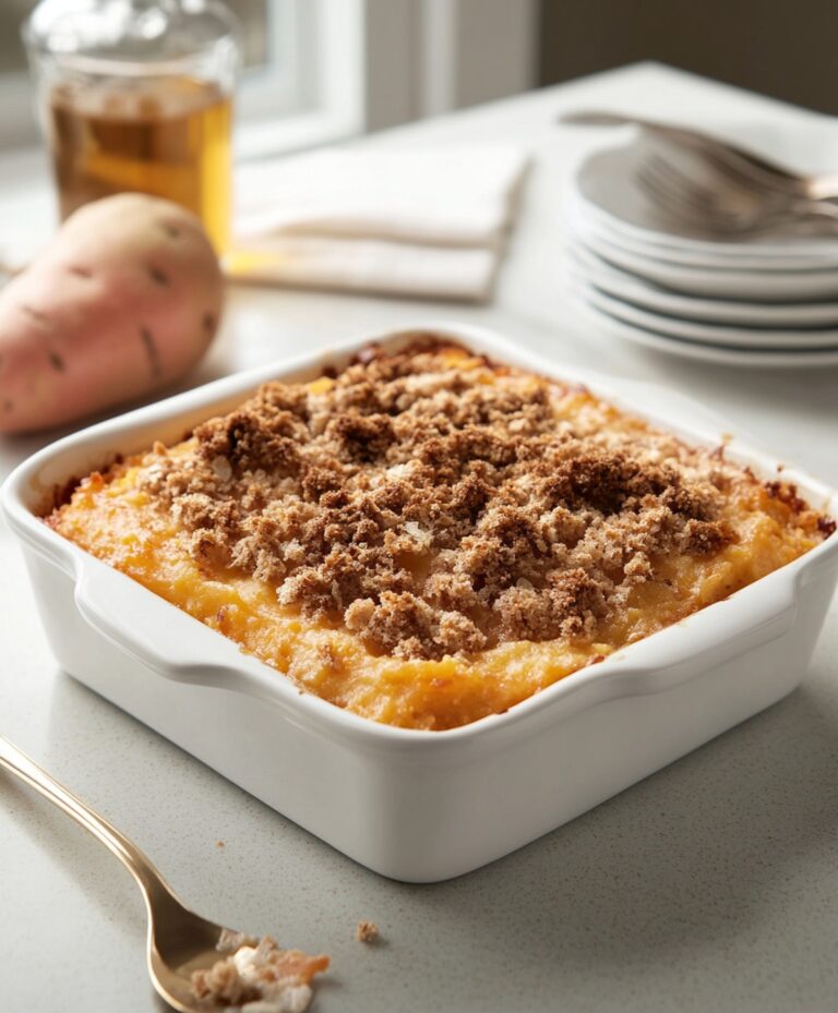 Creamy Sweet Potato Casserole Recipe
