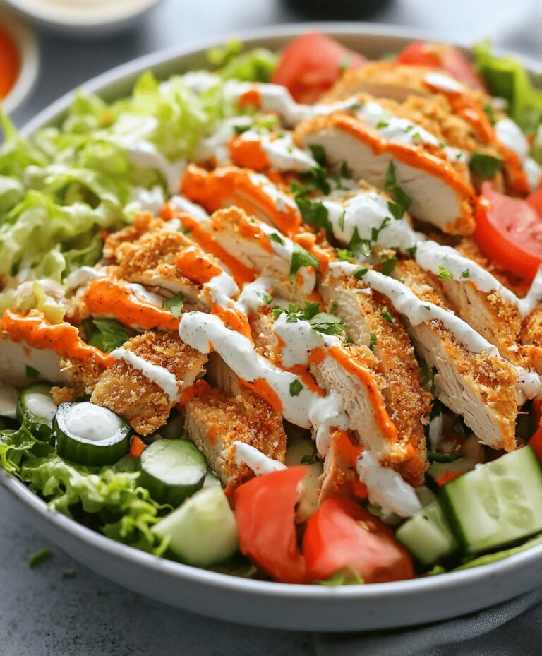 Easy Buffalo Chicken Salad Recipe