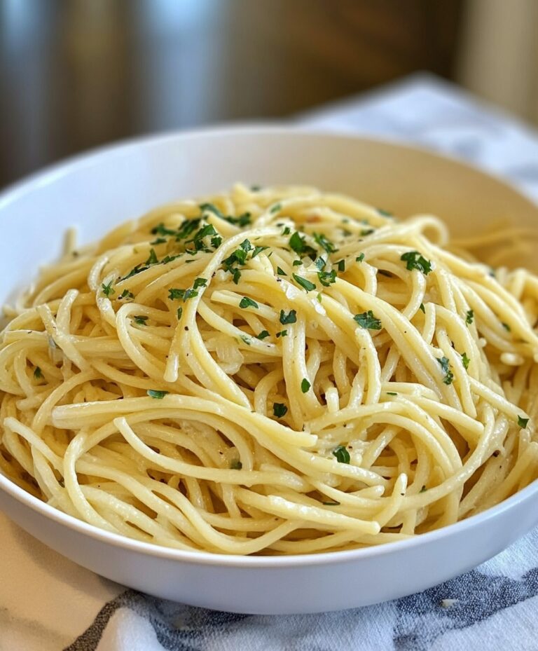 Delicious Easy Garlic Butter Noodles Recipe