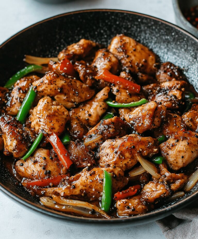 Black Pepper Chicken Recipe