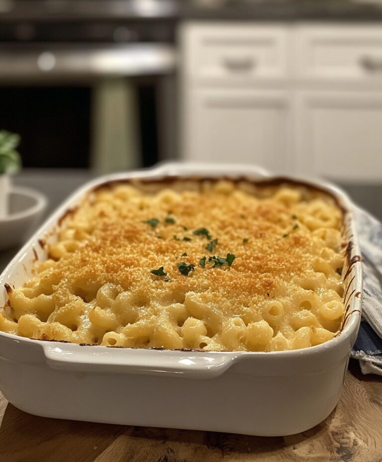 Creamy Baked Mac And Cheese Recipe