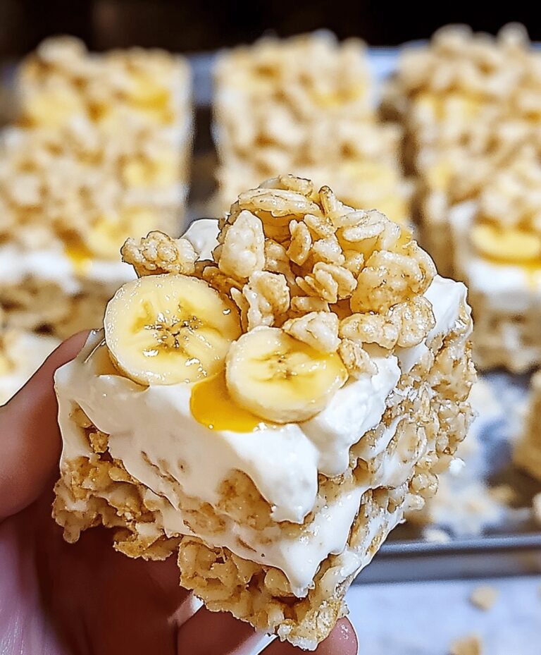 Creamy Banana Pudding Rice Krispies Recipe