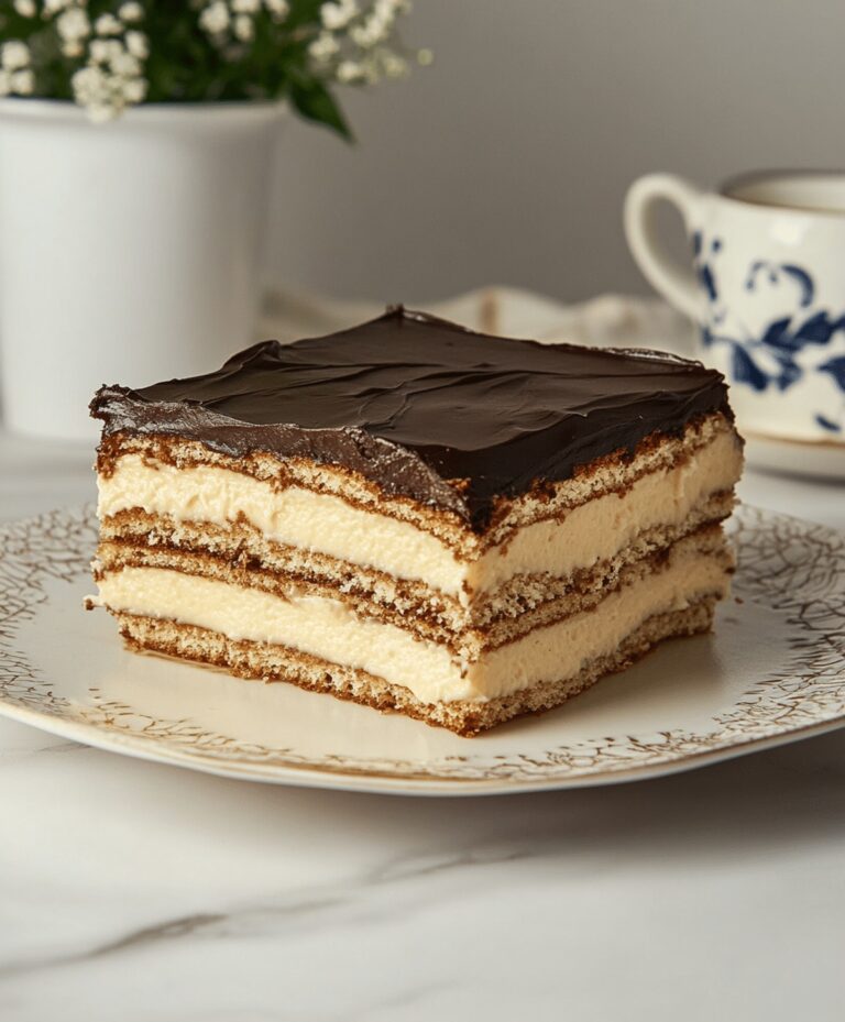 Best No Bake Eclair Cake Recipe