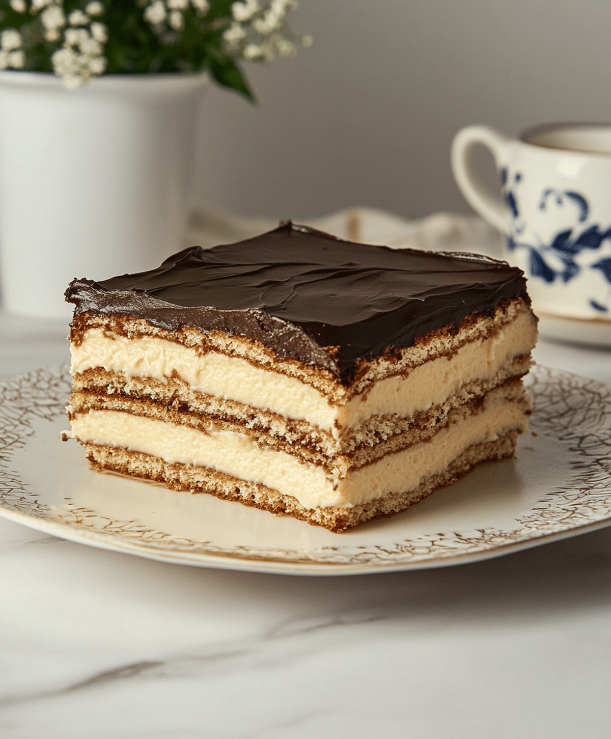 Best No Bake Eclair Cake Recipe
