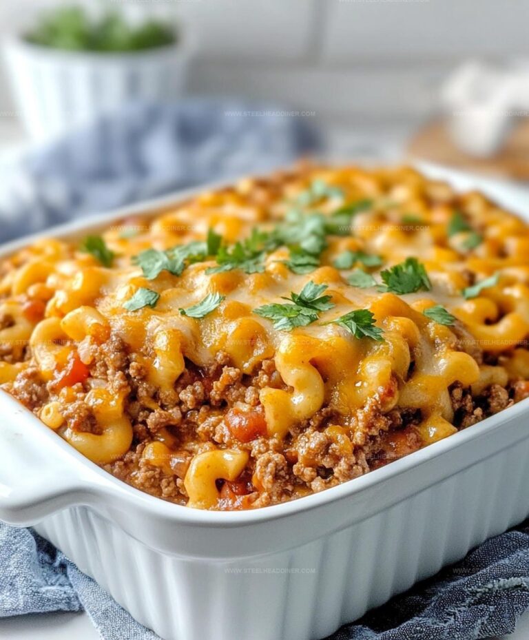 Simple Ground Beef Casserole Recipe