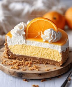 No Bake Orange Creamsicle Cheesecake Recipe