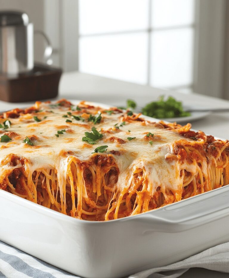 Southern Baked Spaghetti Casserole Recipe