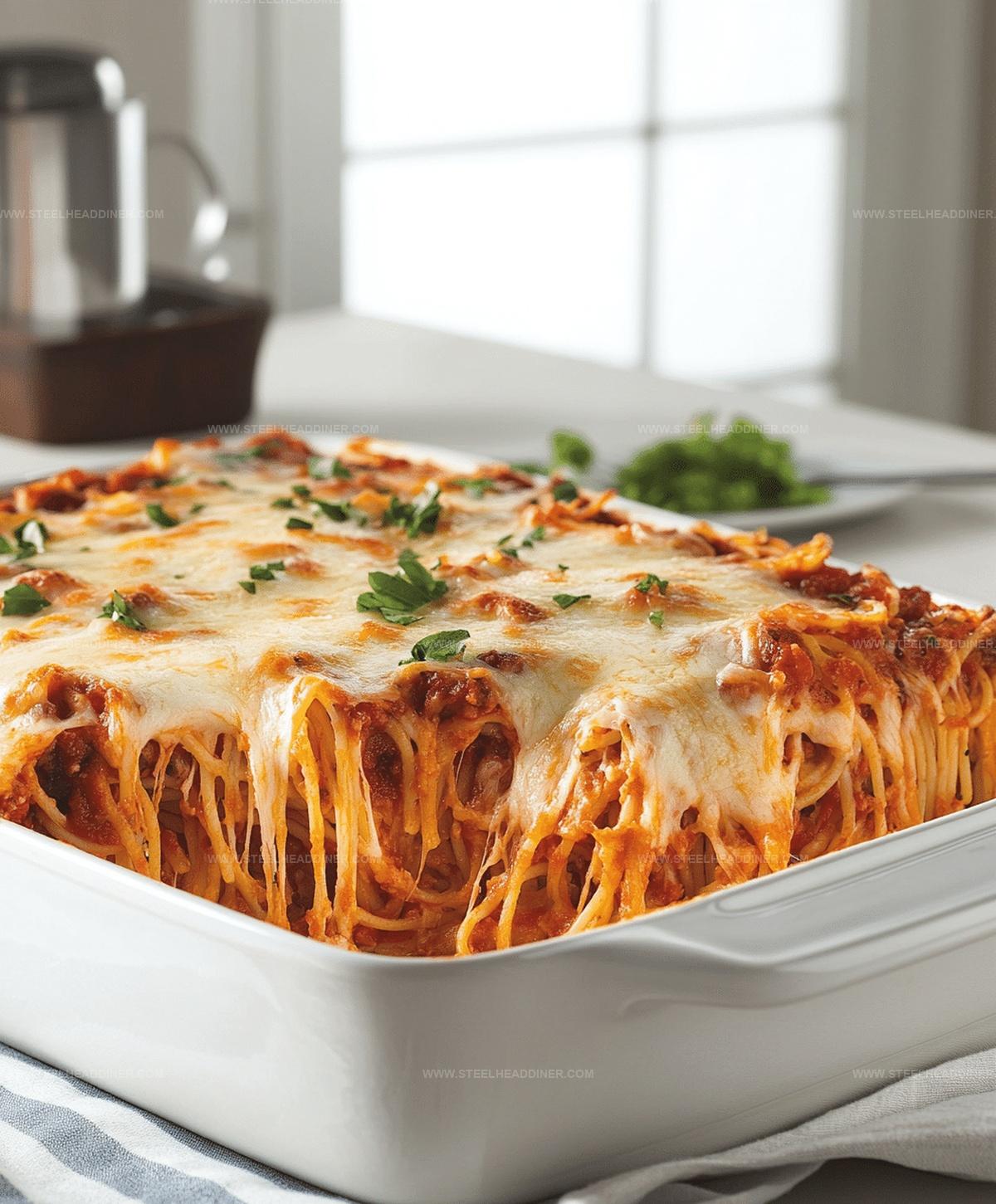 Southern Baked Spaghetti Casserole Recipe