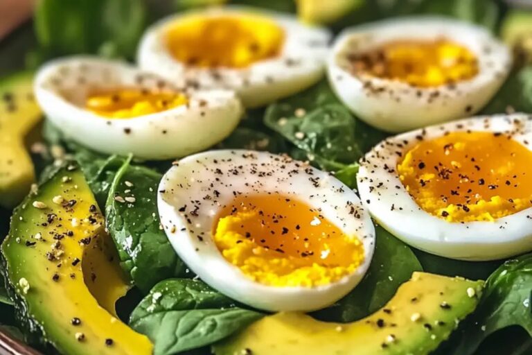 Avocado And Spinach Egg Salad Recipe