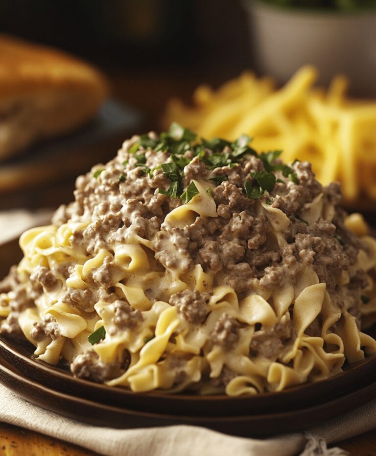 The Best Hamburger Stroganoff Recipe