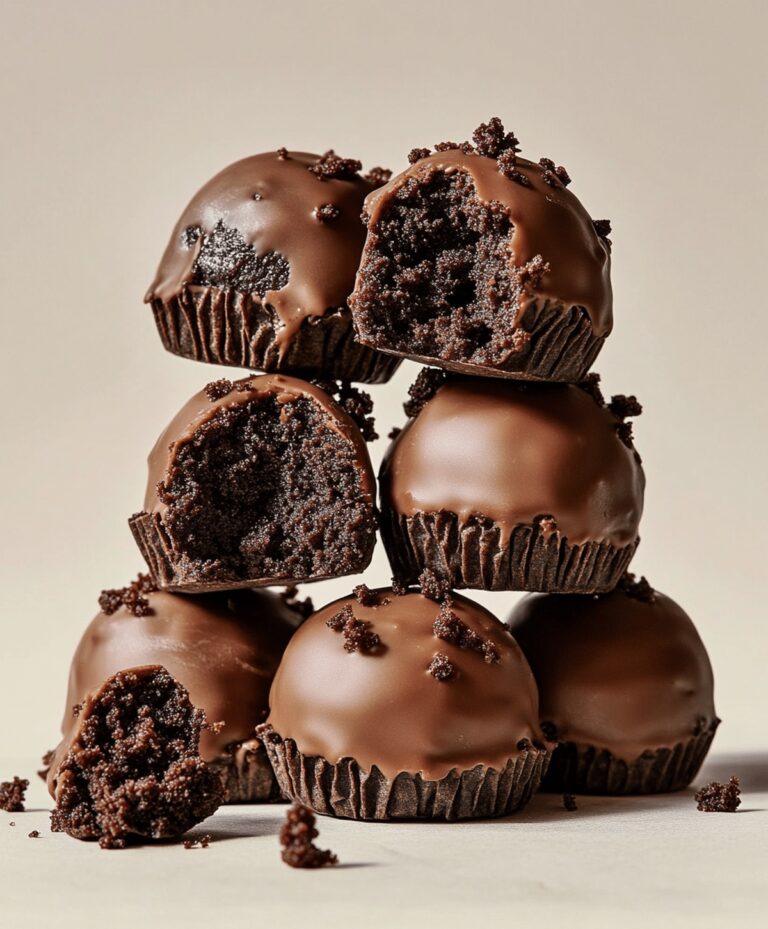 Easy Brownie Truffles Recipe