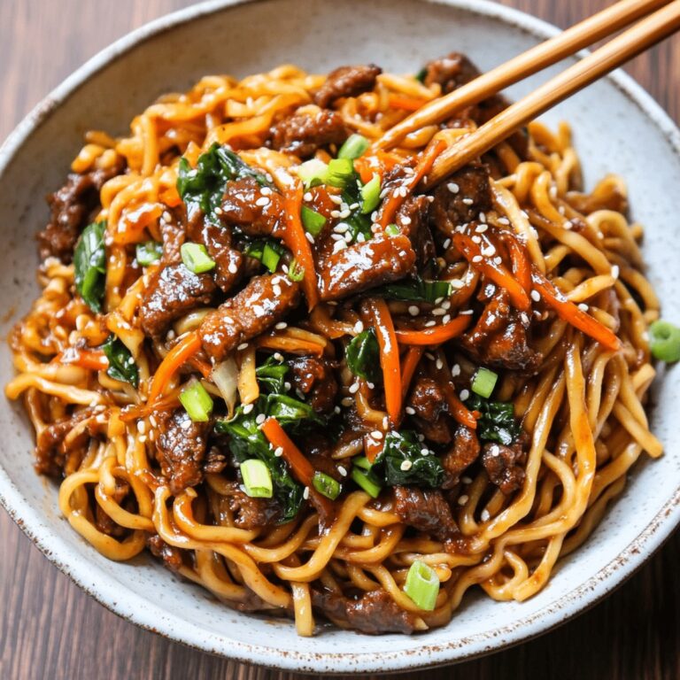 Hoisin Beef Noodles Recipe