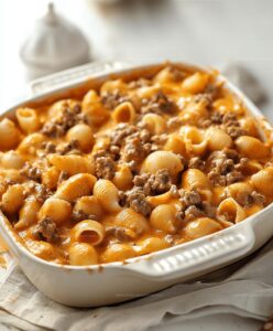 Creamy Beef And Shells Recipe
