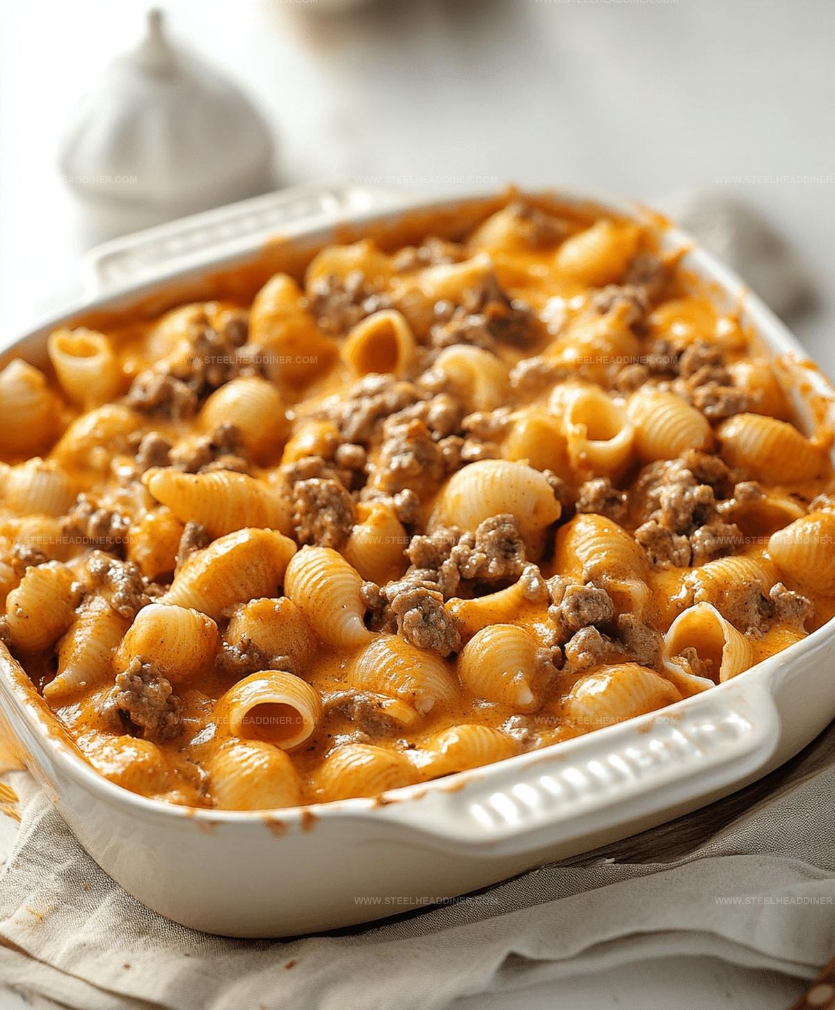 Creamy Beef And Shells Recipe