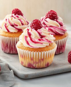 Creamy Raspberry Cheesecake Cupcakes Recipe