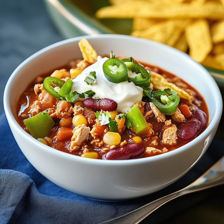 Slow Cooker Turkey Chili Recipe