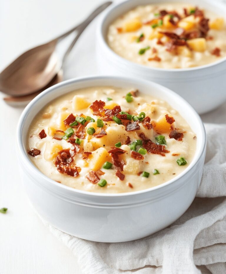 Creamy Loaded Potato Soup Recipe
