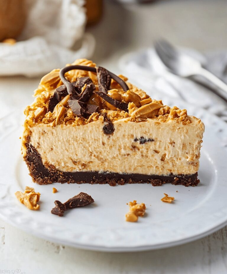 Peanut Butter Butterfinger Cheesecake Recipe