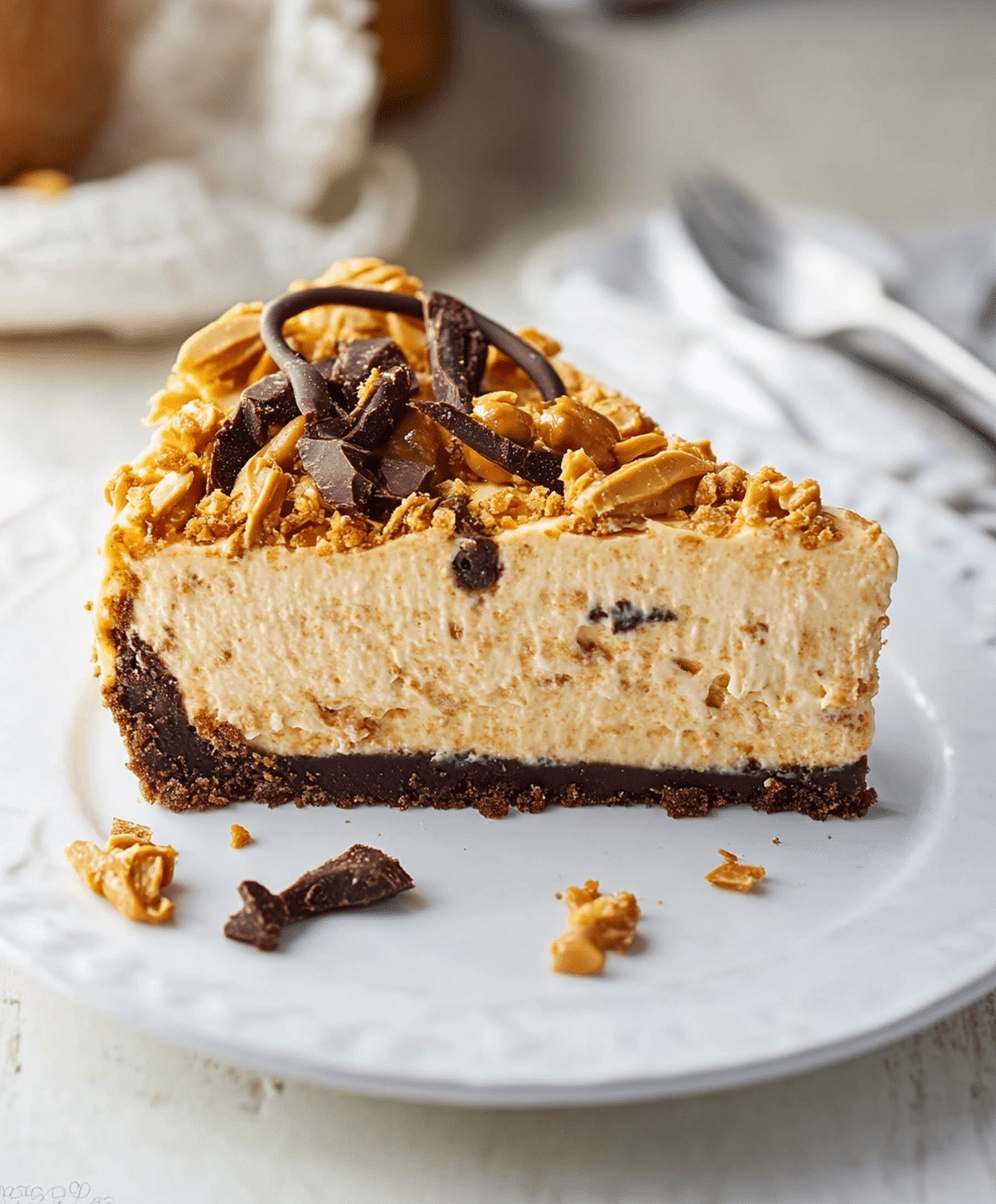 Peanut Butter Butterfinger Cheesecake Recipe