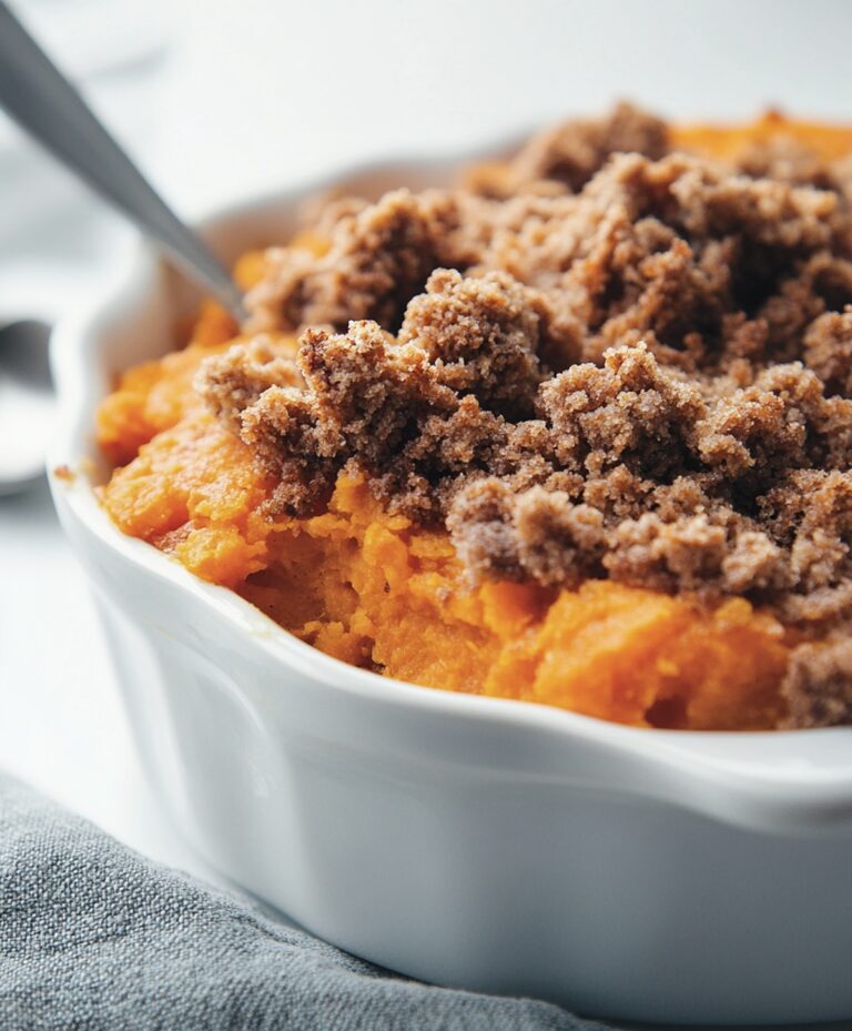 Creamy Gluten Free Sweet Potato Casserole Recipe
