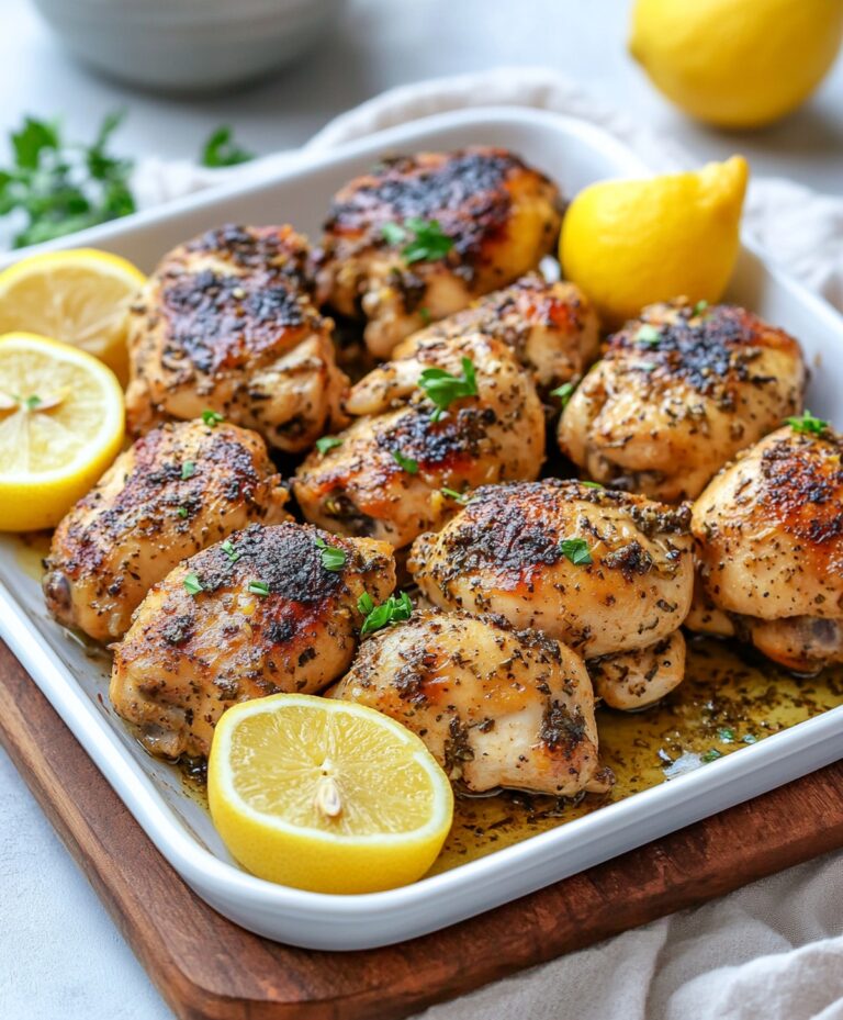 Quick Greek Lemon Chicken Recipe