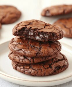 Quick and Fudgy Chocolate Brownie Cookies Recipe