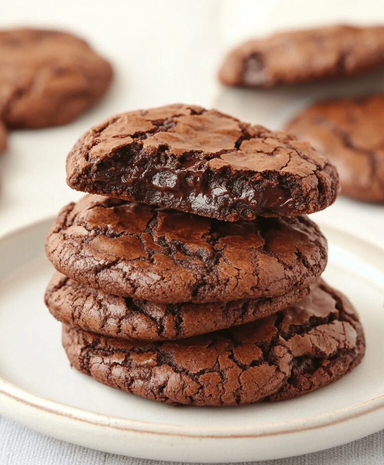 Quick and Fudgy Chocolate Brownie Cookies Recipe