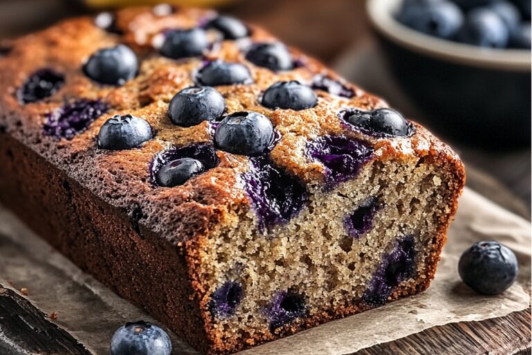 Blueberry Banana Bread Recipe