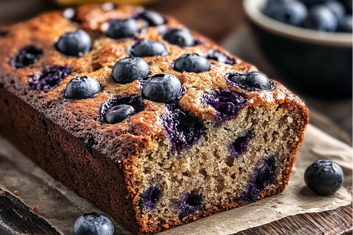 Blueberry Banana Bread Recipe