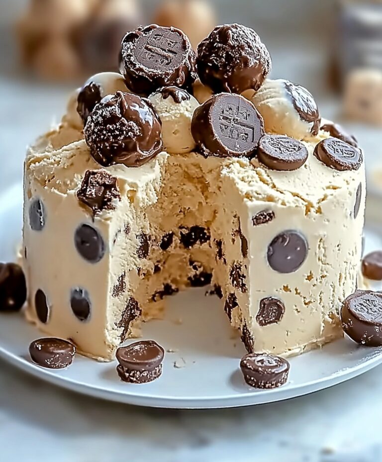 Cookie Dough Snikers & Reeses Ice Cream Recipe