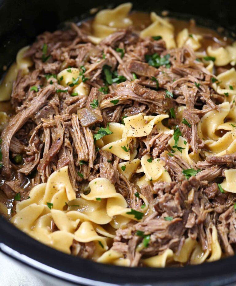 Best Crockpot Beef And Noodles Recipe