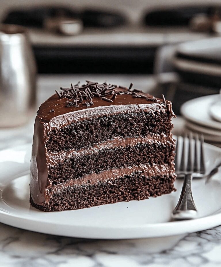 Midnight Fudge Cake Recipe