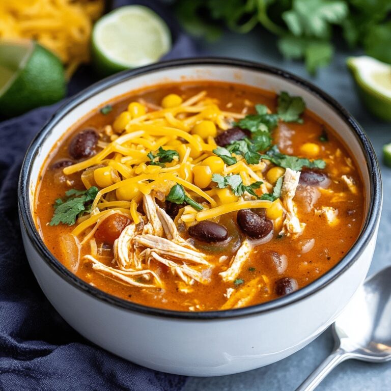 Easy Chicken Taco Soup Recipe