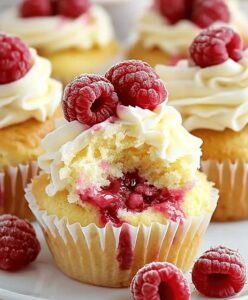 Raspberry Lemon Heaven Cupcakes Recipe