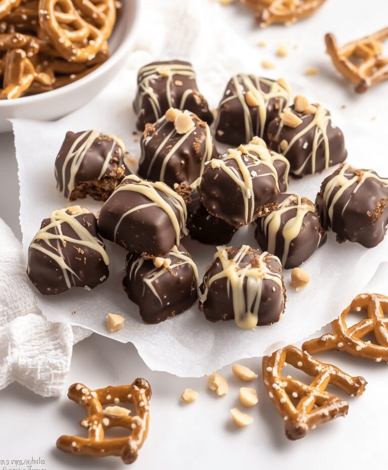 Chocolate Peanut Butter Pretzel Candies Recipe