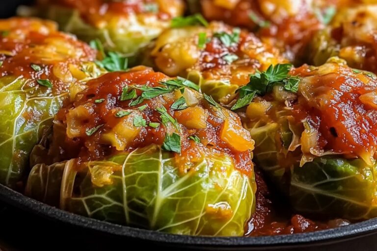 Italian Stuffed Cabbage Rolls Recipe