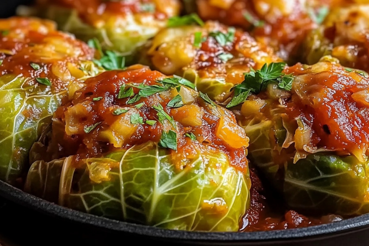Italian Stuffed Cabbage Rolls Recipe