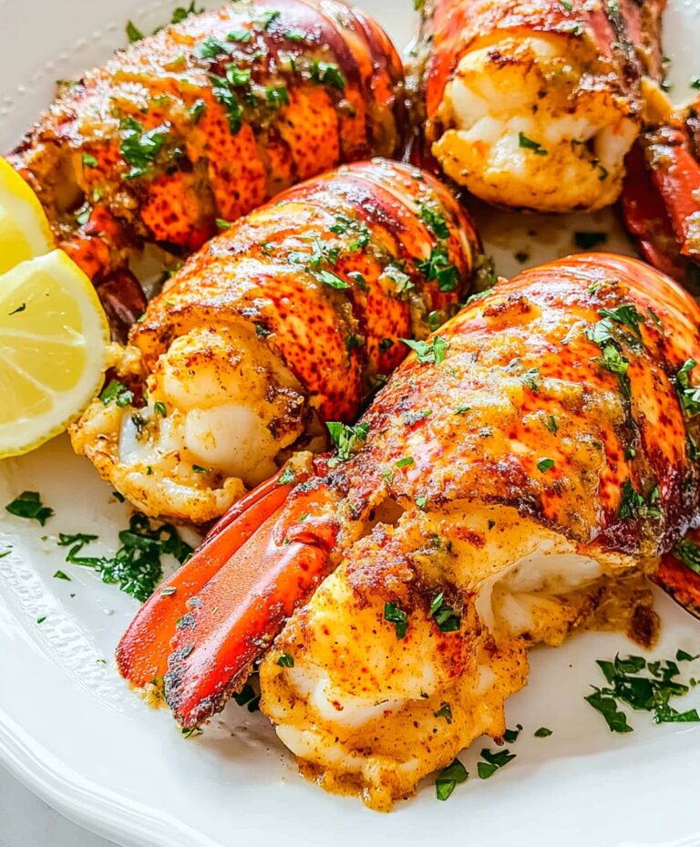 Succulent Garlic Butter Lobster Tails Recipe