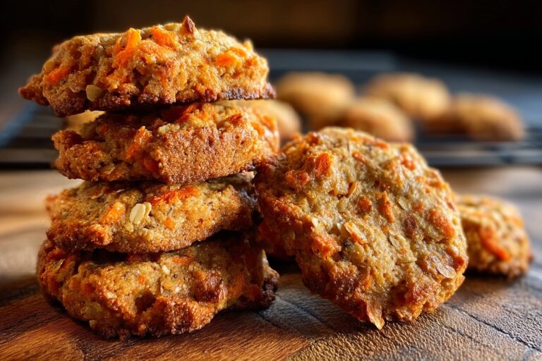 Carrot & Apple Crunchy Cookies For Dogs Recipe