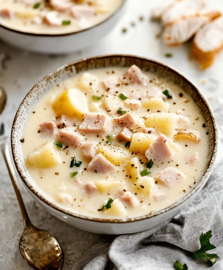Creamy Ham and Potato Soup Recipe
