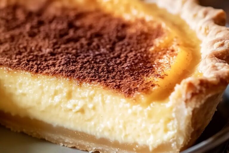 The Old Fashioned Custard Pie Recipe