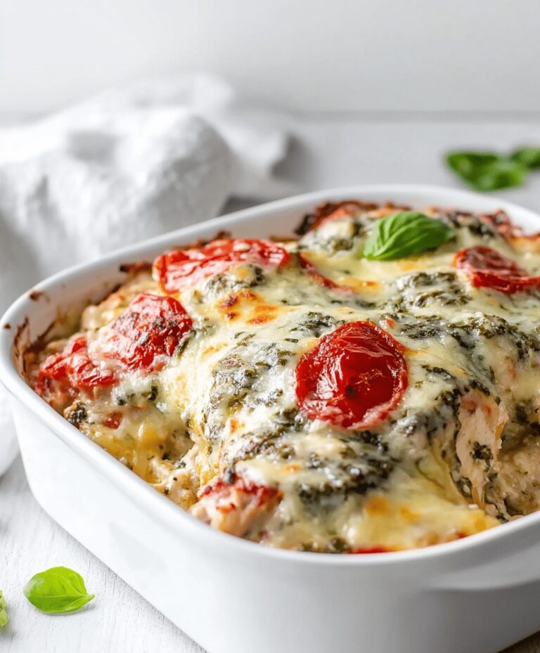Best Baked Tuscan Chicken Casserole Recipe